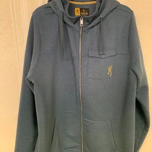 Browning Sweatshirt Full Zip Hoodie